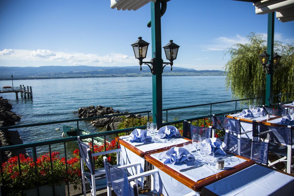 Hotel Restaurant Du Port Yvoire Bagian luar foto