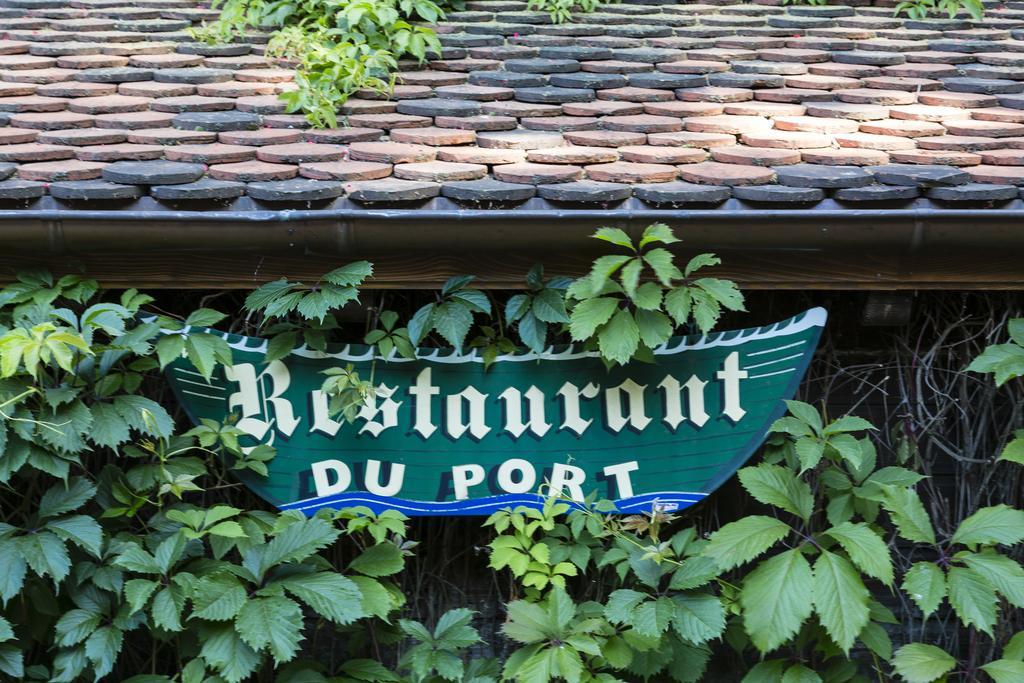 Hotel Restaurant Du Port Yvoire Bagian luar foto
